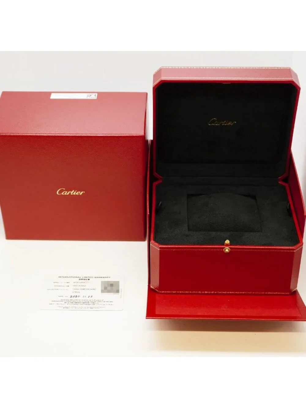 Cartier Tank American Mini Silver Dial Watch